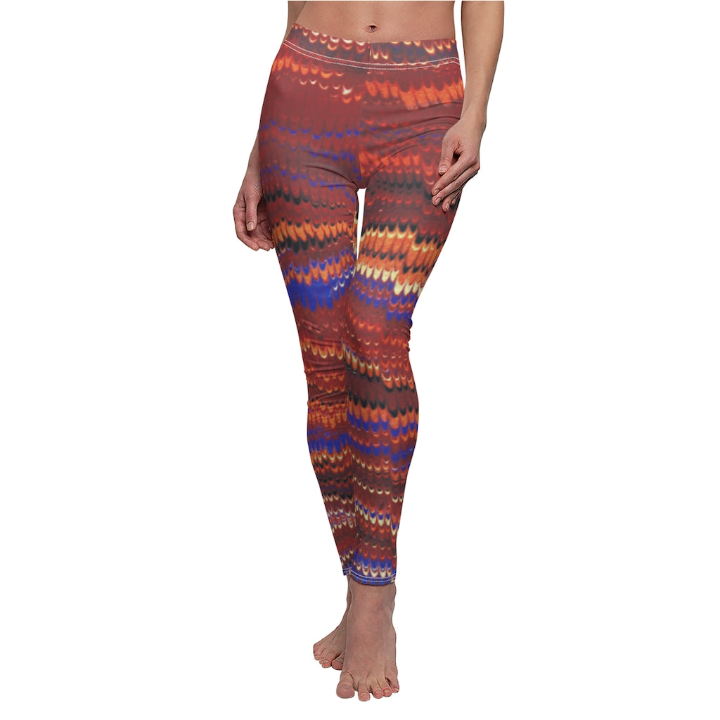 Red Scale - Leggings