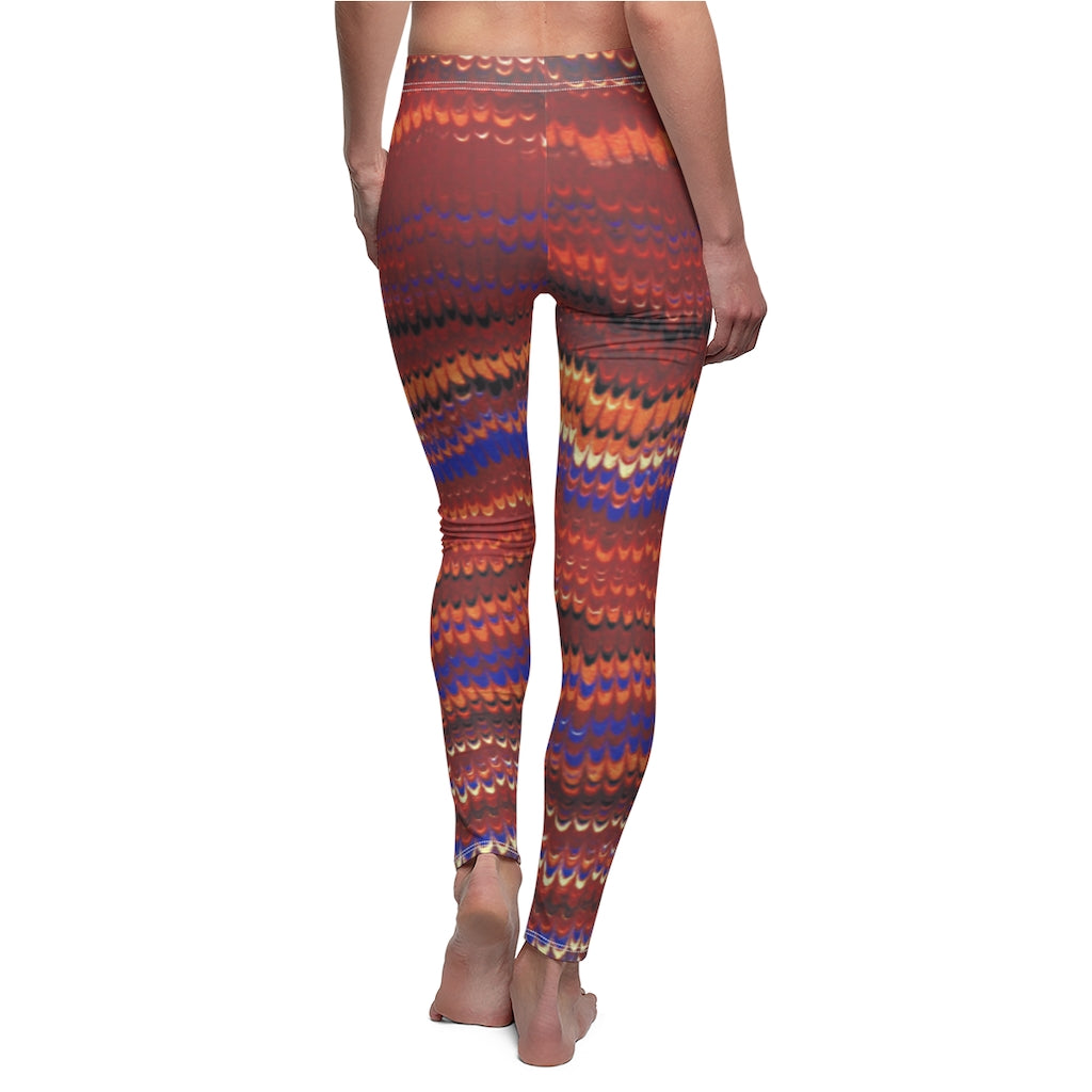 Red Scale - Leggings