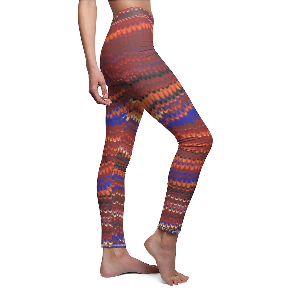 Red Scale - Leggings